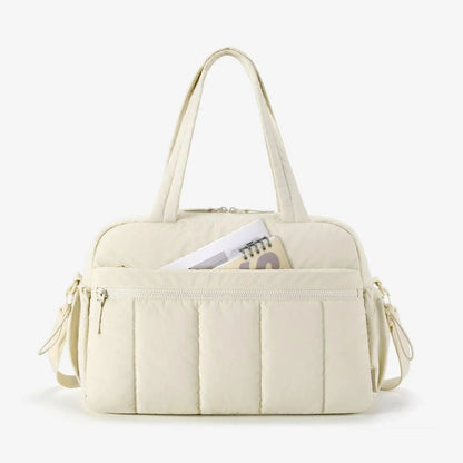 Puffy Water-Resistant Gym & Travel Duffle Bag