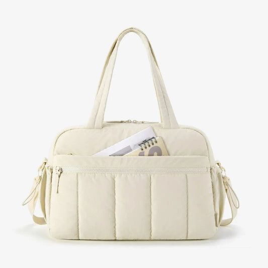 Puffy Water-Resistant Gym & Travel Duffle Bag