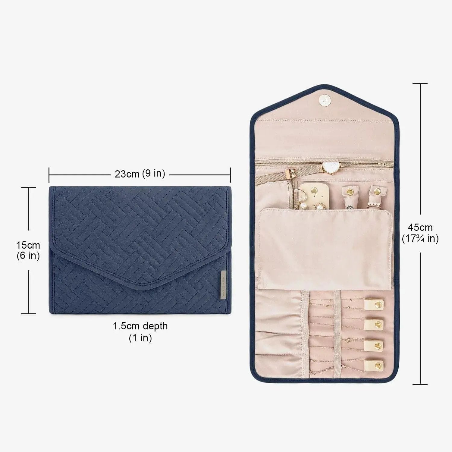 (FREE GIFT) Peri Folding Jewelry Organizer