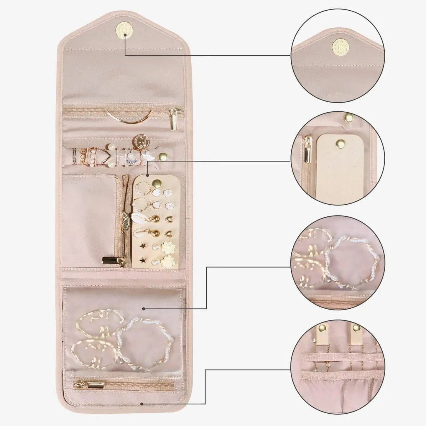 (FREE GIFT) Peri Folding Jewelry Organizer