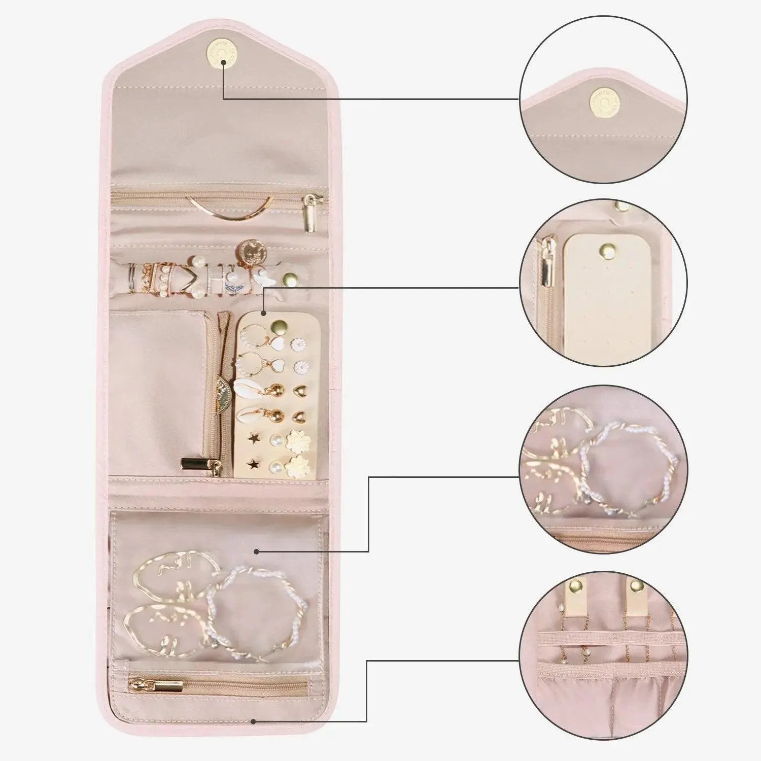 (FREE GIFT) Peri Folding Jewelry Organizer