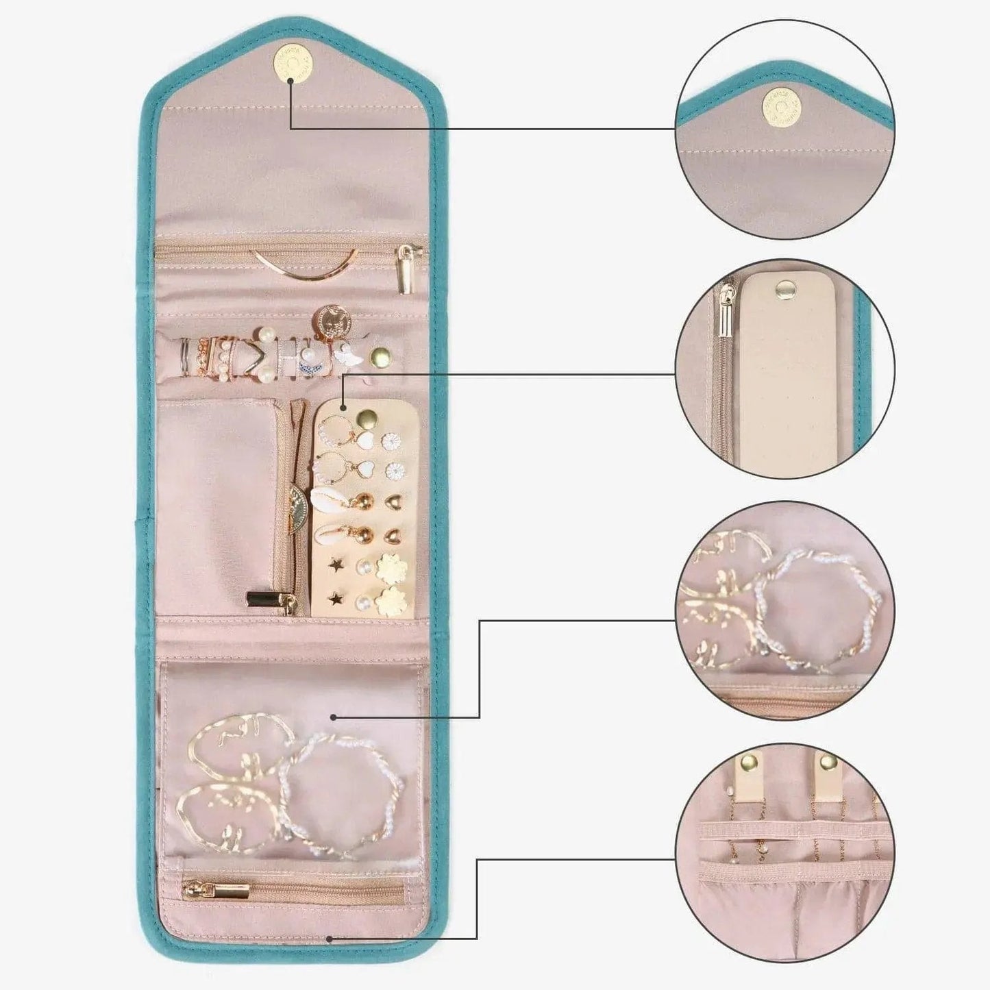 (FREE GIFT) Peri Folding Jewelry Organizer