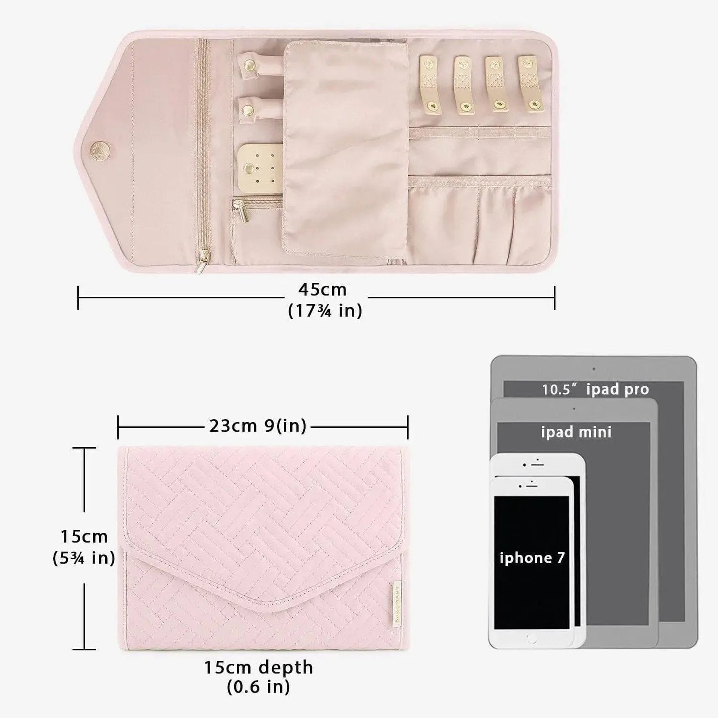 (FREE GIFT) Peri Folding Jewelry Organizer