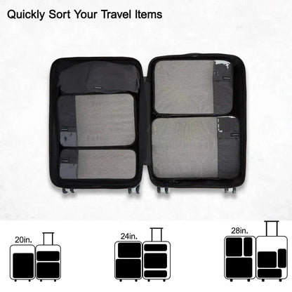 Compression Packing Cubes 6 PCS(Free-Gift)