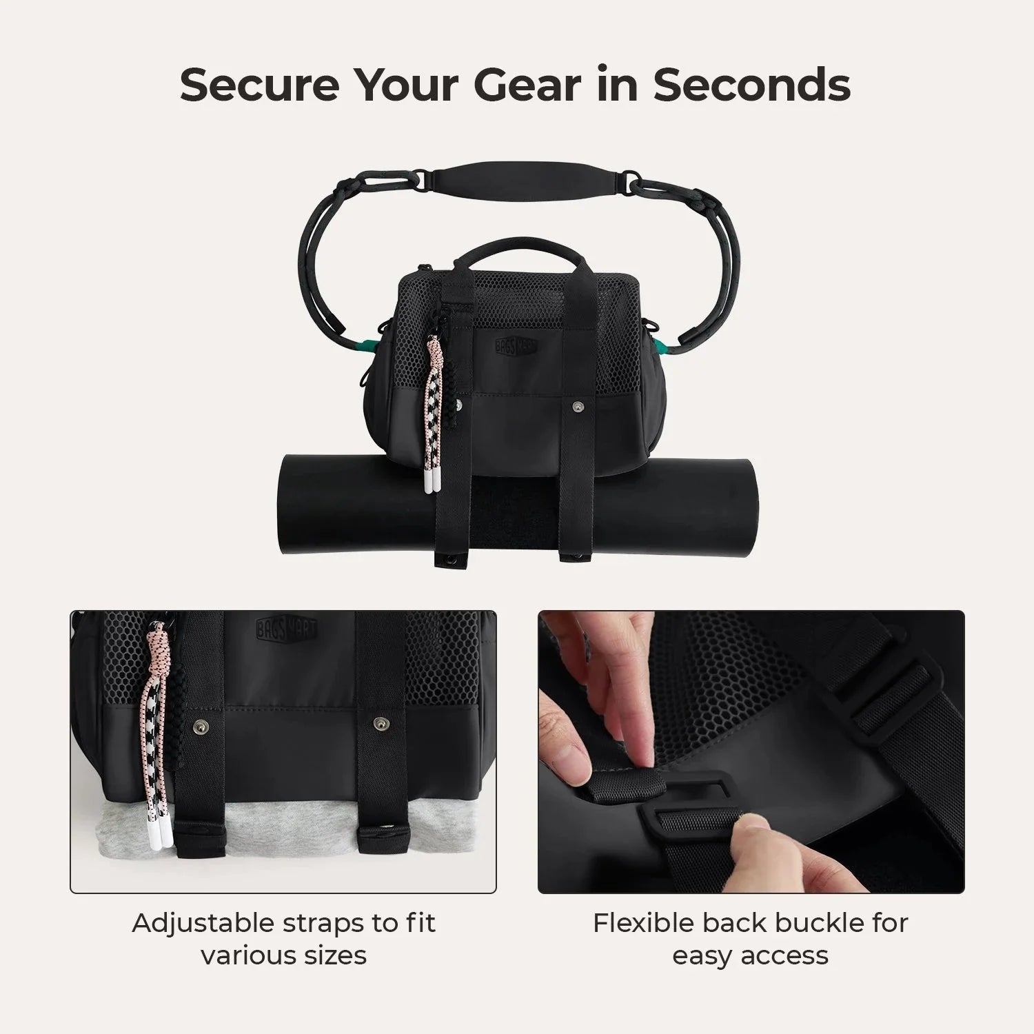 (FREE GIFT) REIKI 5.5L Mesh Mini Duffle
