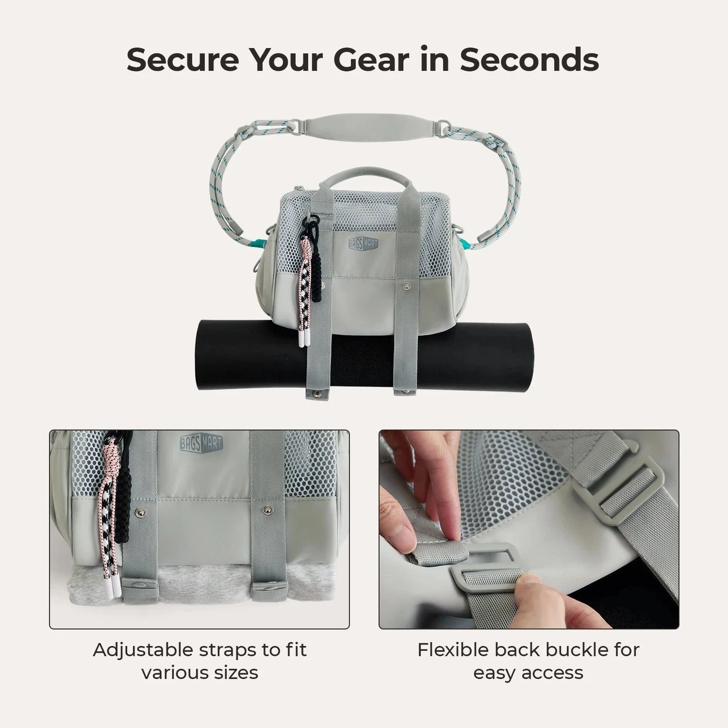 (FREE GIFT) REIKI 5.5L Mesh Mini Duffle