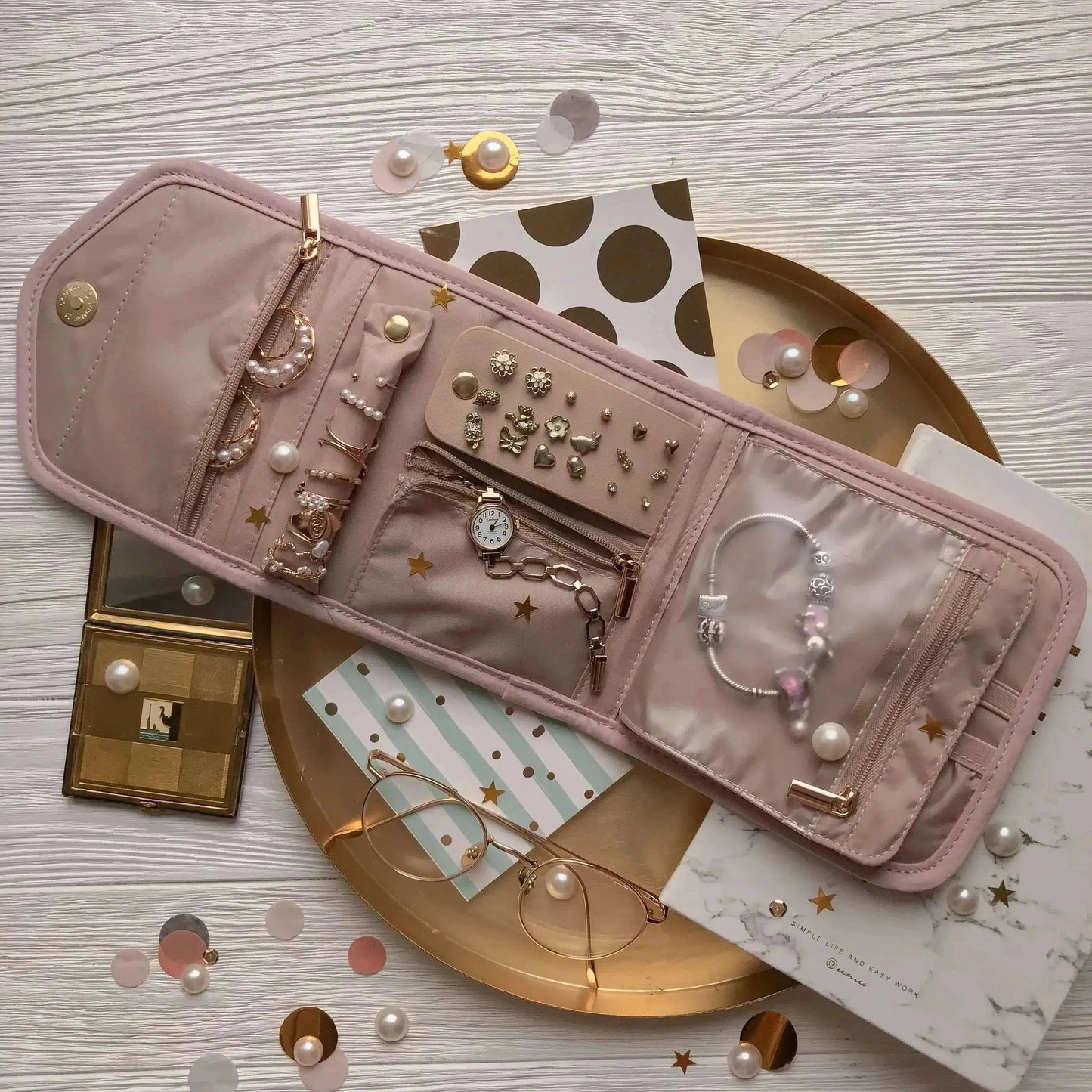 (FREE GIFT) Peri Folding Jewelry Organizer