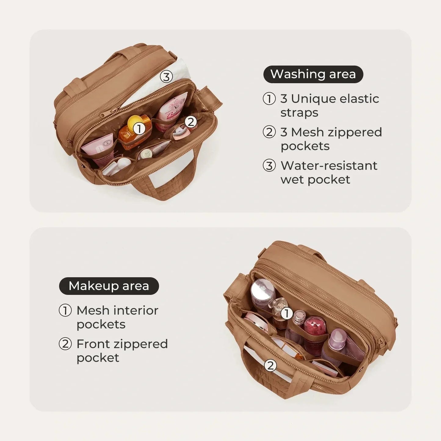 Crush Versatile Toiletry Bag