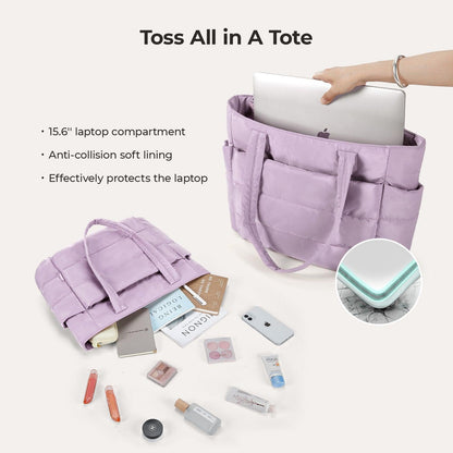 The Bubble 20L Puffy 15.6" Laptop Work Tote
