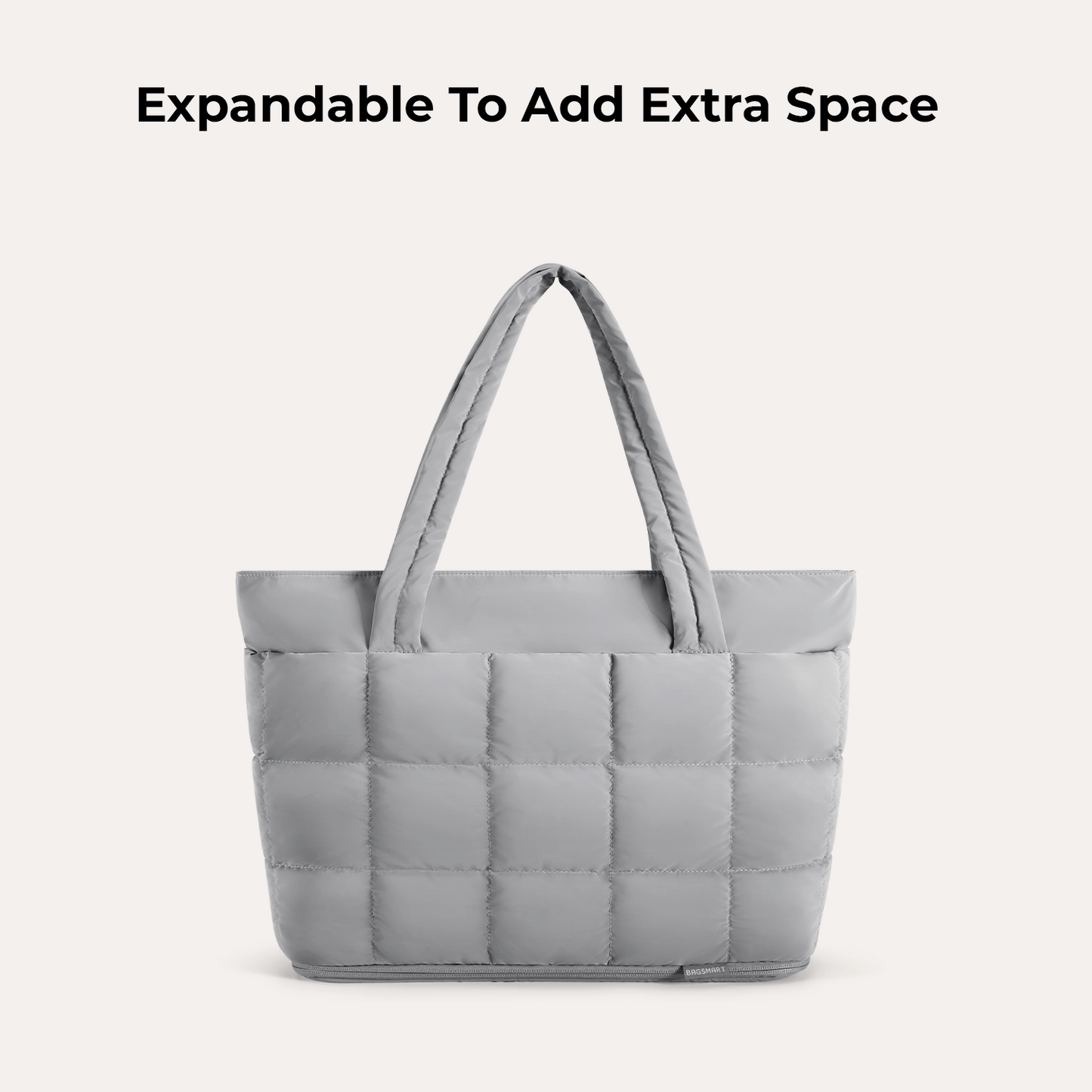 Bubble 22L-28L Expandable Puffer Travel Tote Bag