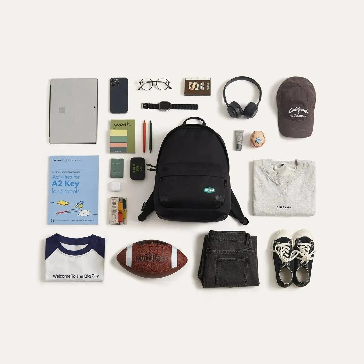 (FREE GIFT）Cordura® Campus Backpack with Laptop Sleeve