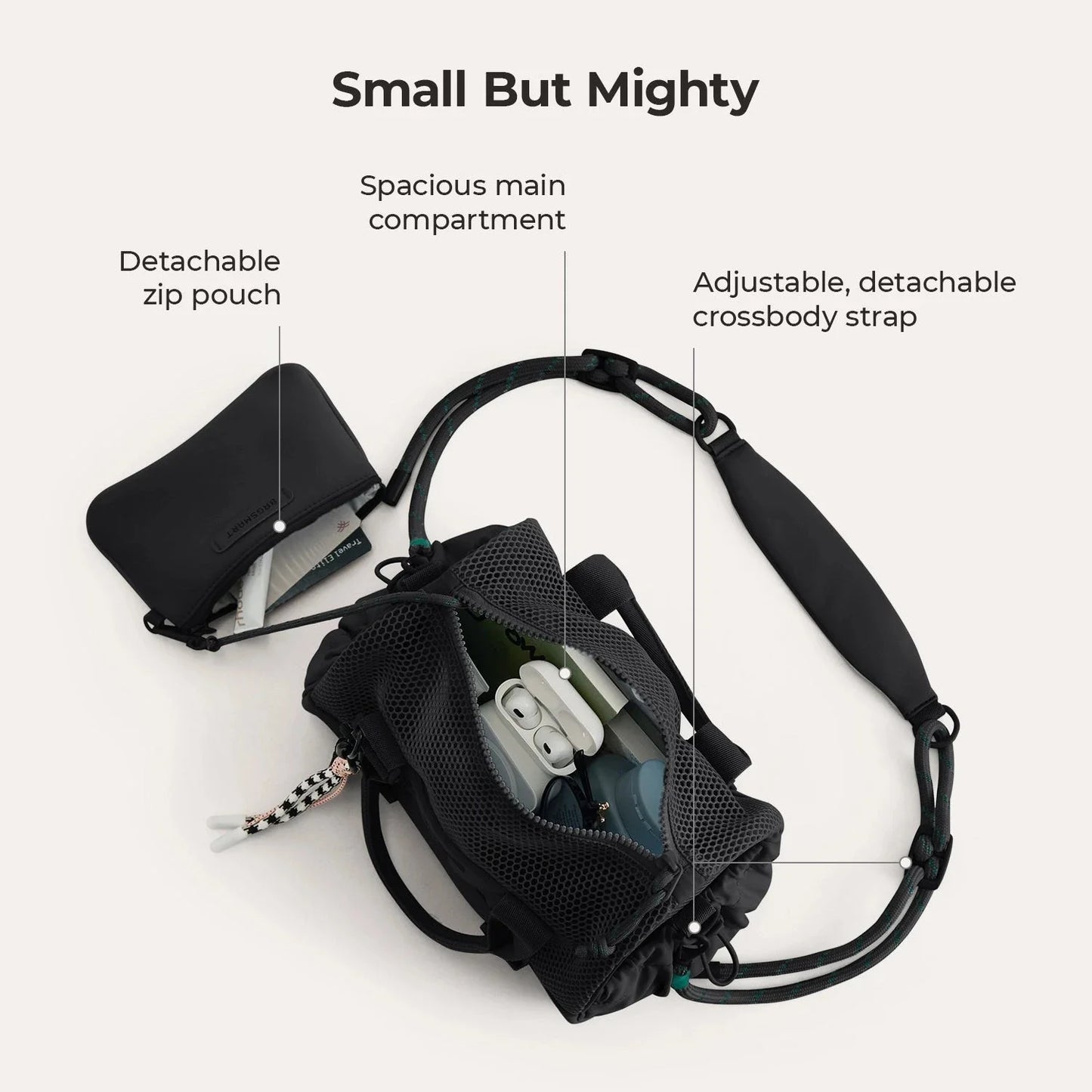 (FREE GIFT) REIKI 5.5L Mesh Mini Duffle