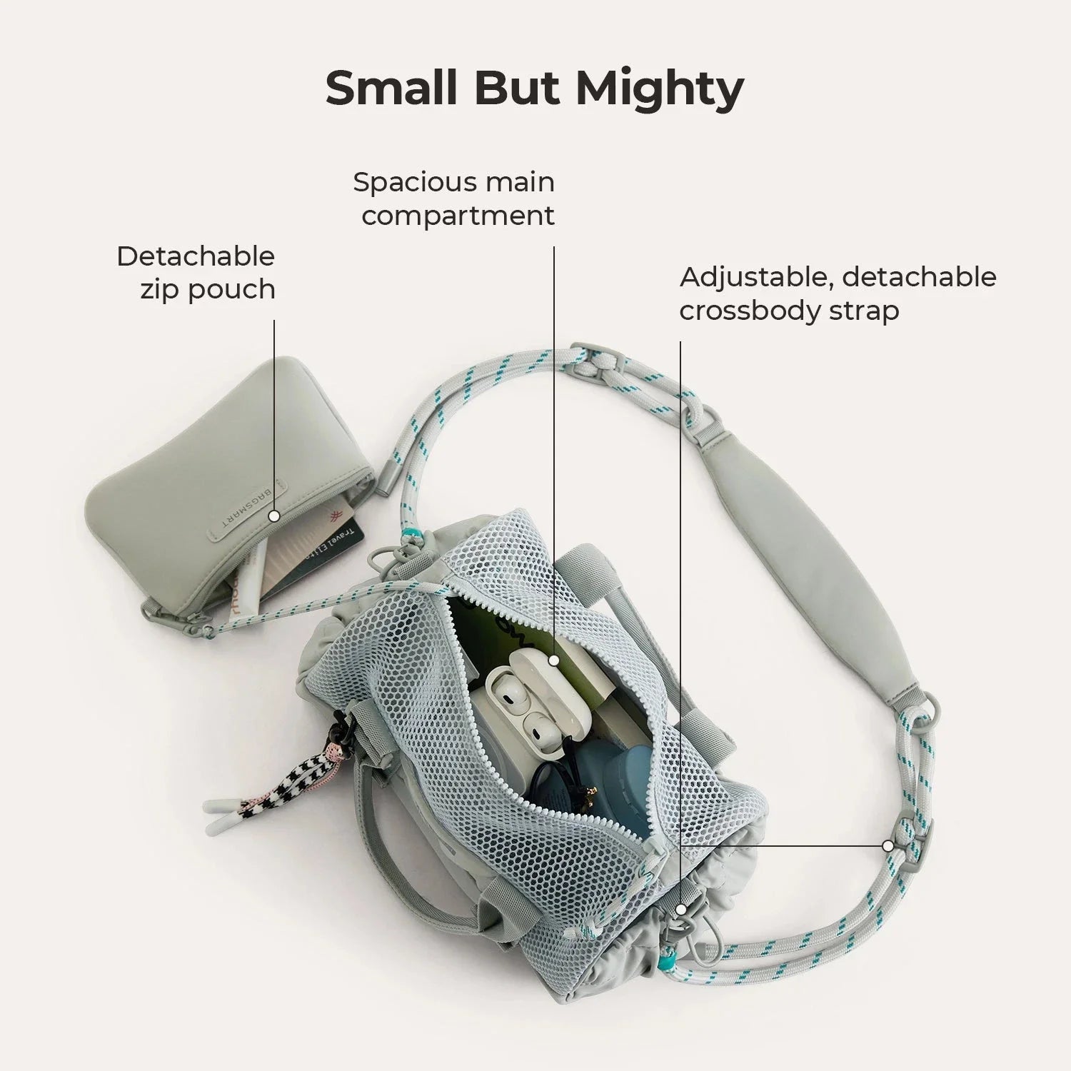 (FREE GIFT) REIKI 5.5L Mesh Mini Duffle