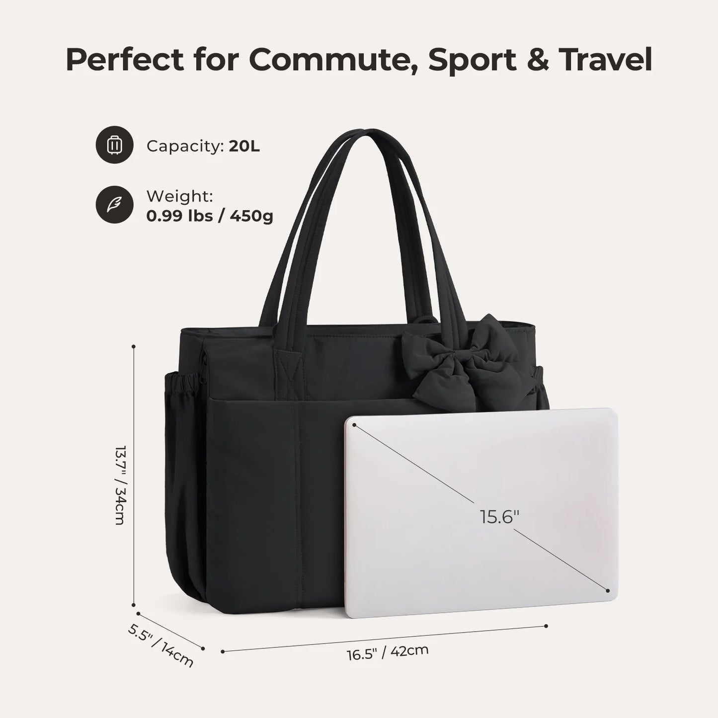 Crush 23L Laptop Tote