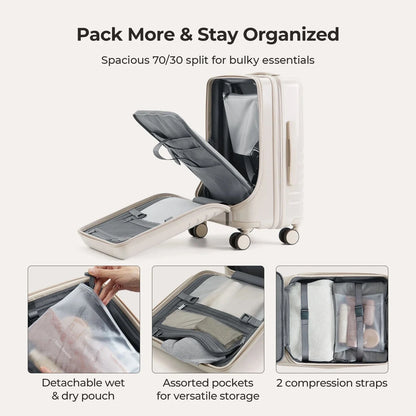 Getaway 20'' Carry-on: Front-Opening