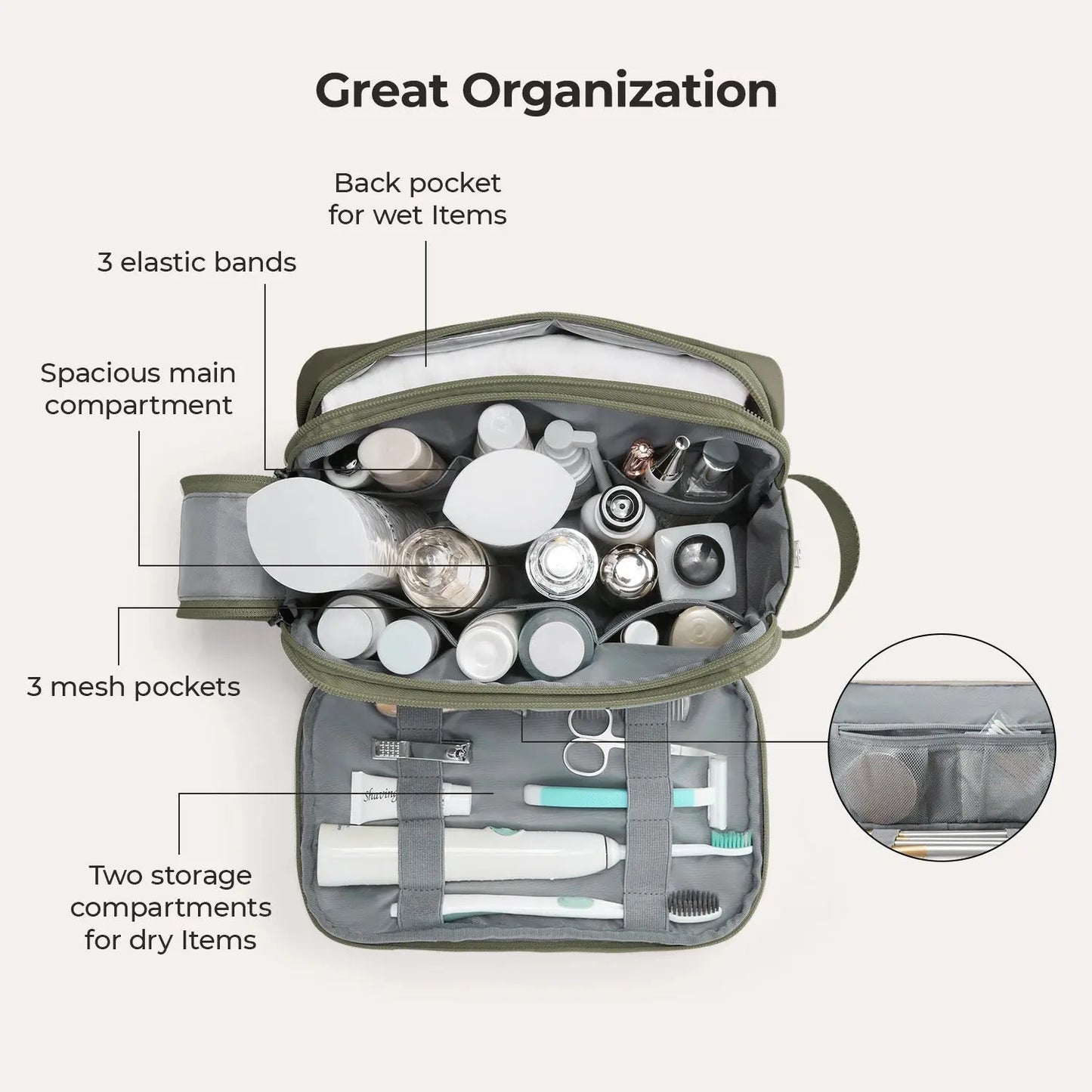 (FREE GIFT) On-road Toiletry Bag