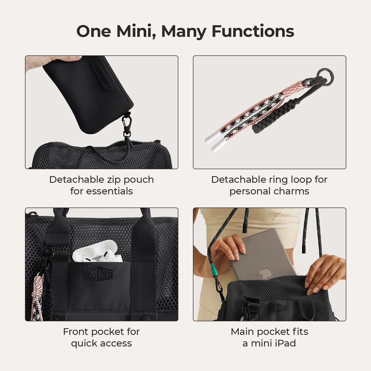 (FREE GIFT) REIKI 5.5L Mesh Mini Duffle