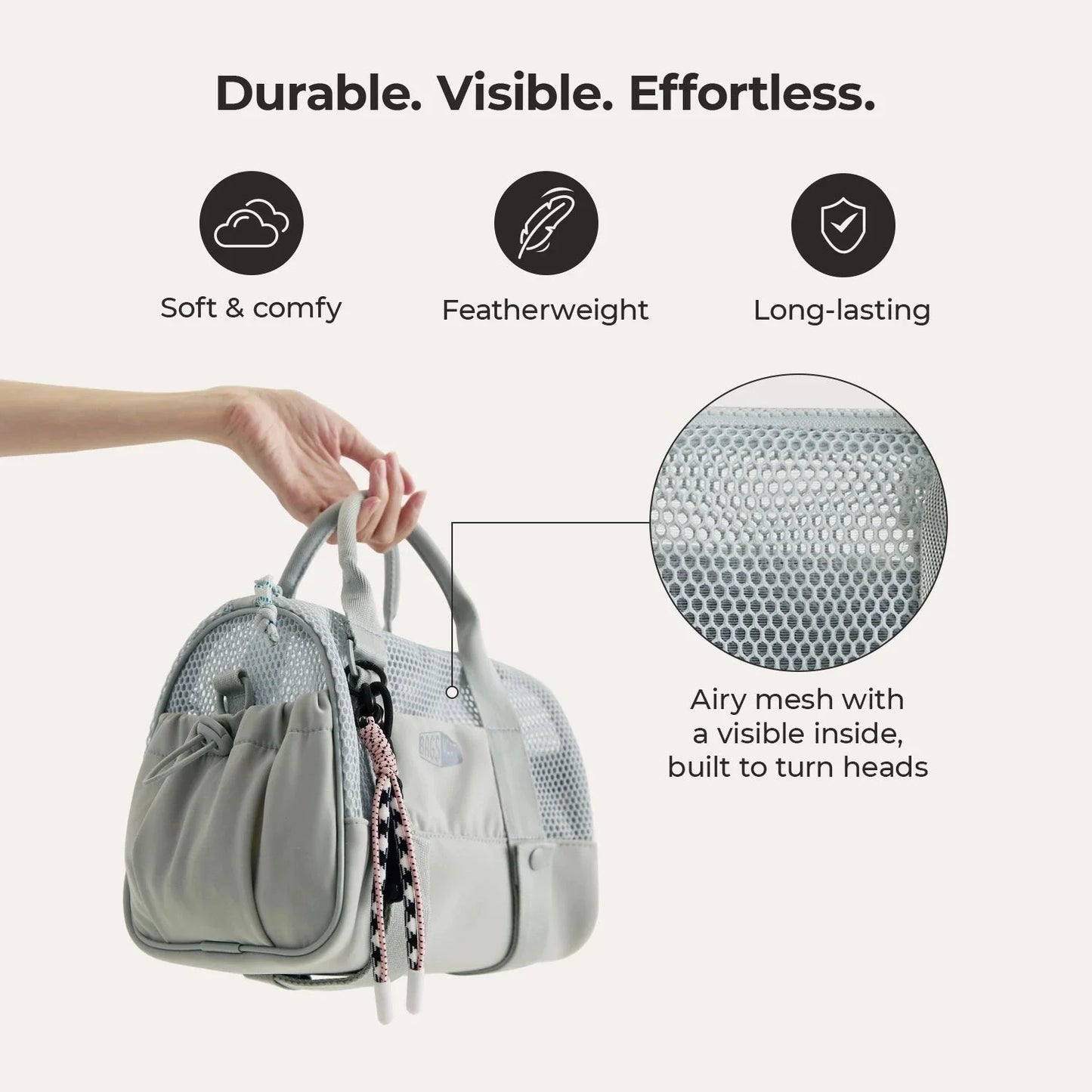 (FREE GIFT) REIKI 5.5L Mesh Mini Duffle