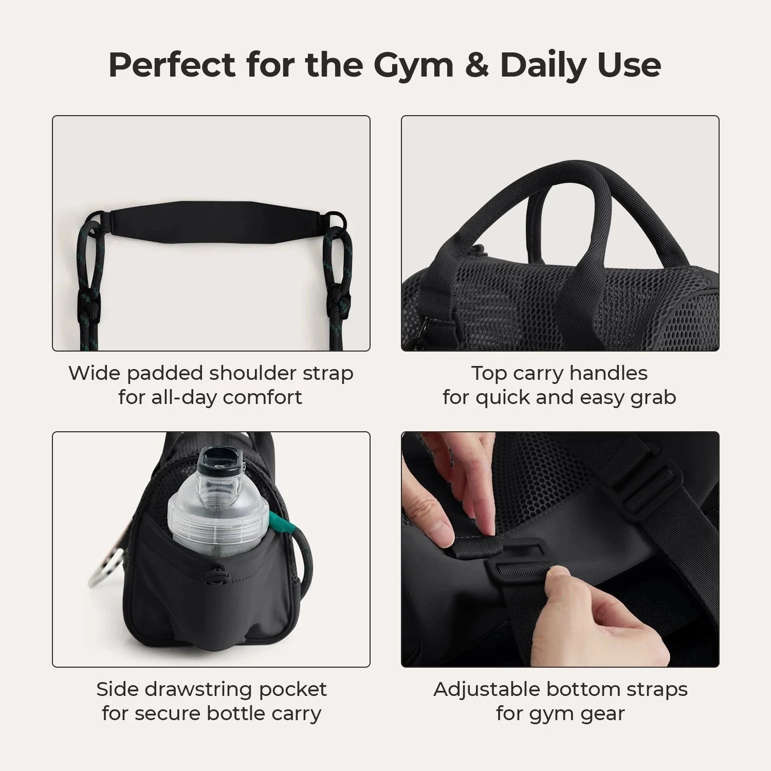 (FREE GIFT) REIKI 5.5L Mesh Mini Duffle