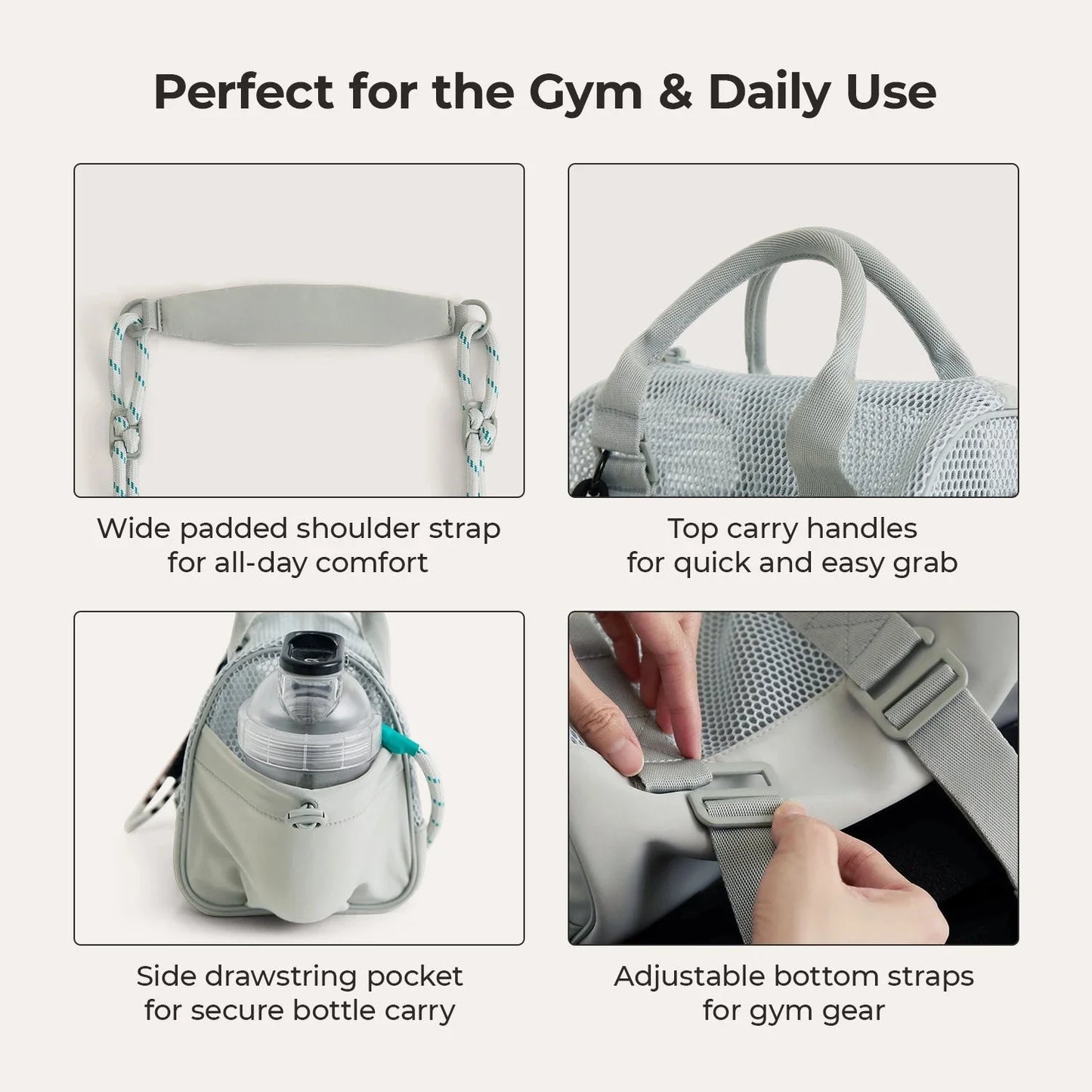 (FREE GIFT) REIKI 5.5L Mesh Mini Duffle