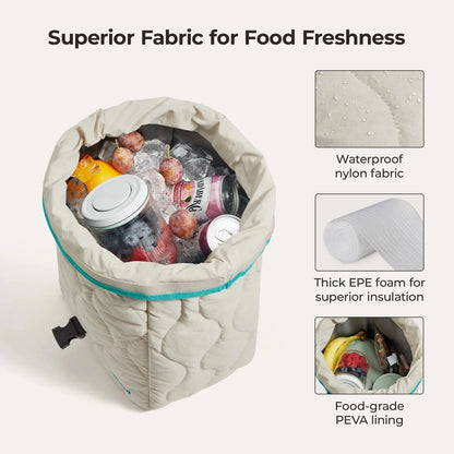 (FREE GIFT) Paz Roll Top Lunch Bag