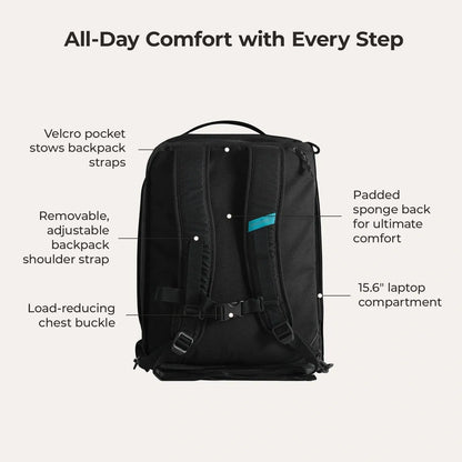 (FREE GIFT) Paz 43L Duffle Backpack