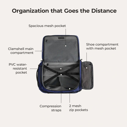 (FREE GIFT) Paz 43L Duffle Backpack