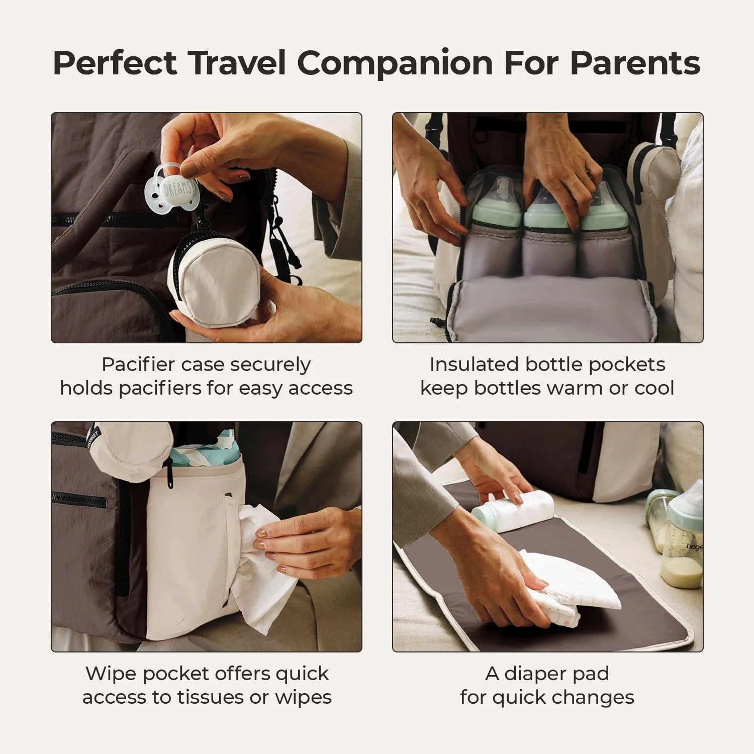 Paz 25L Diaper Backpack