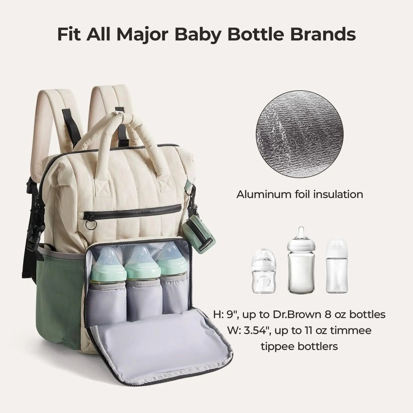 Paz 25L Diaper Backpack
