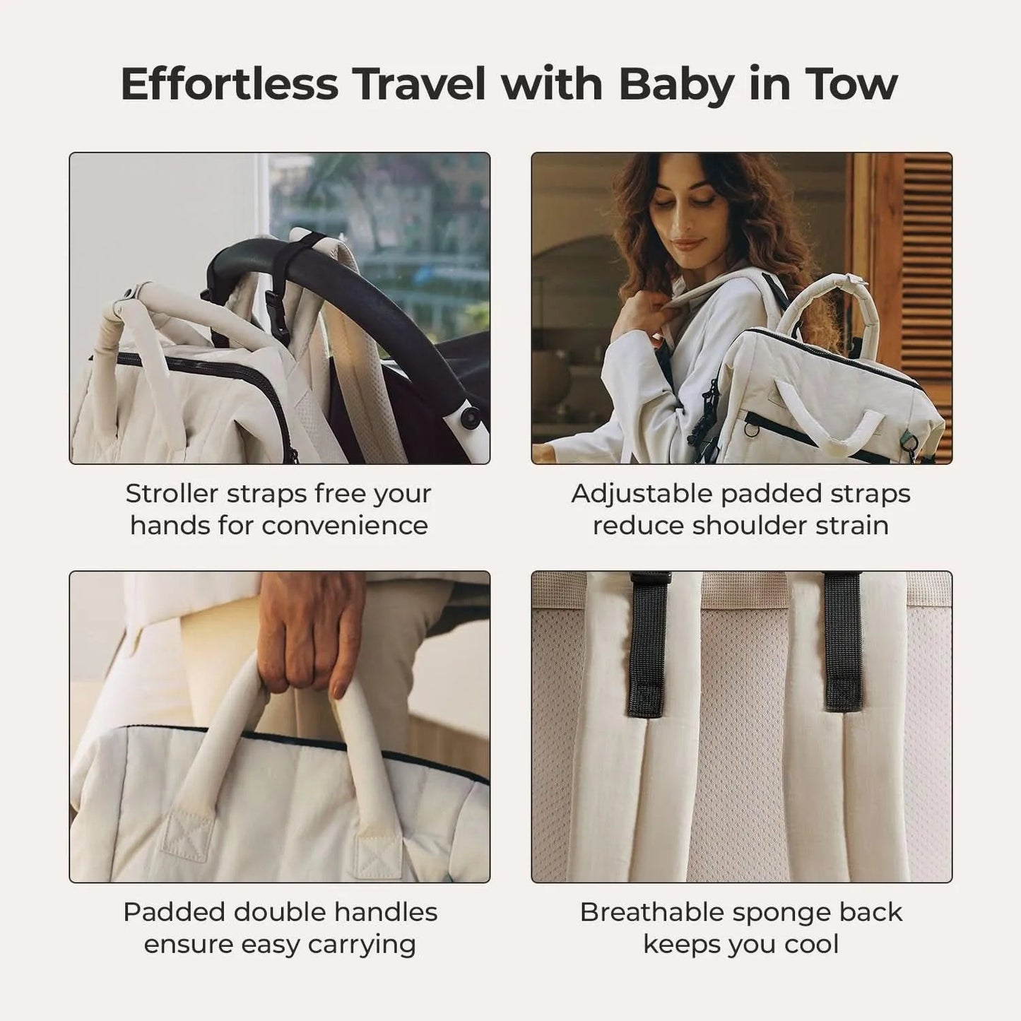 Paz 25L Diaper Backpack