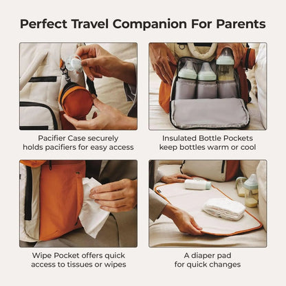 Paz 25L Diaper Backpack