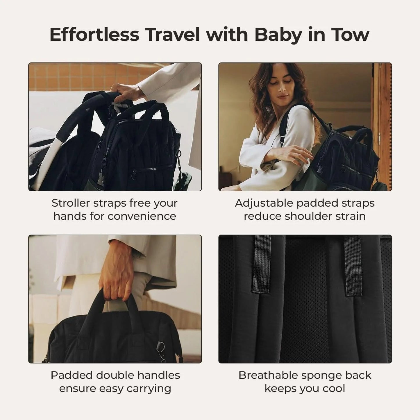 Paz 25L Diaper Backpack