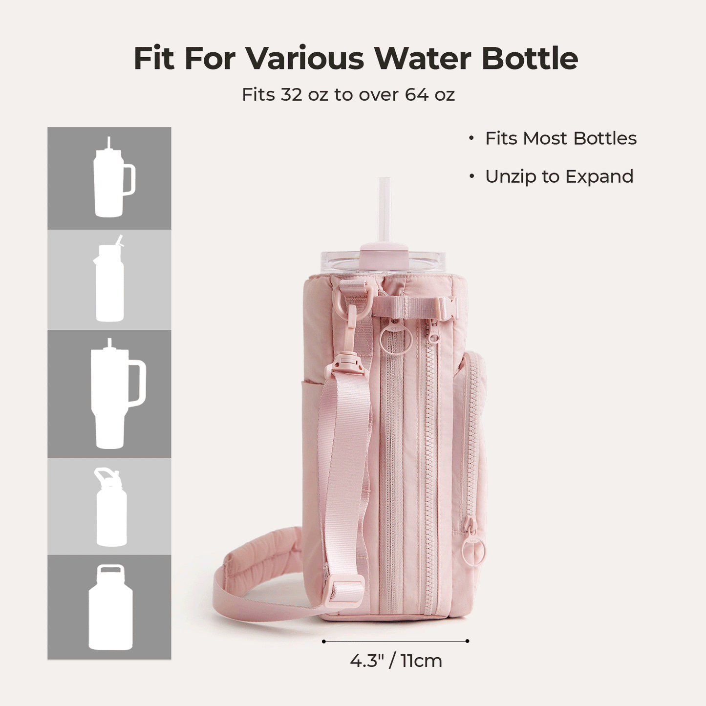 (FREE GIFT) Paz Water Bottle Sling