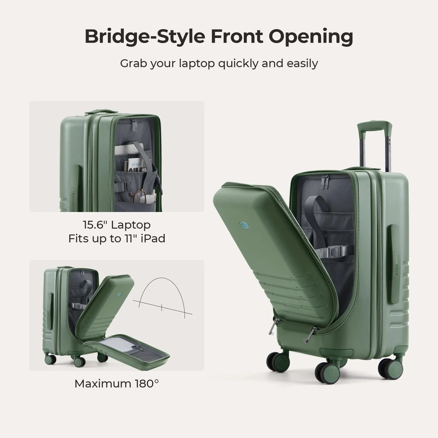 Getaway 20'' Carry-on: Front-Opening